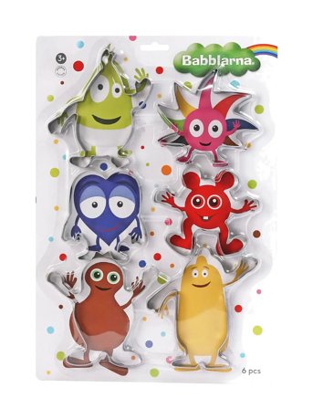 Babblarna Babblarna Bakformar - Multi/patterned - ONE SIZE