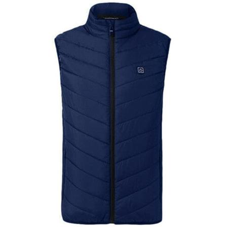 Electric Vest Miesten lämmitetty takki, pehmustettu thermal - täydellinen Dark Cyan S
