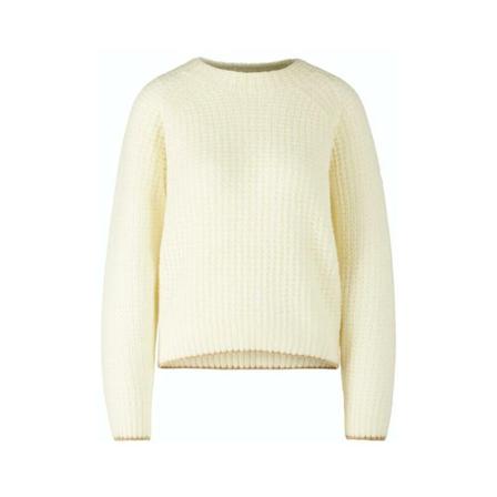 Marc Cain - Stickade Tröjor & Koftor - Beige - Dam - Storlek: S, Dam, Storlek: S