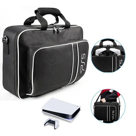 PS5-kantolaukku, suojaava matkalaukku, matkatavaralaukku PS5:lle ja Playstation-ohjaimelle