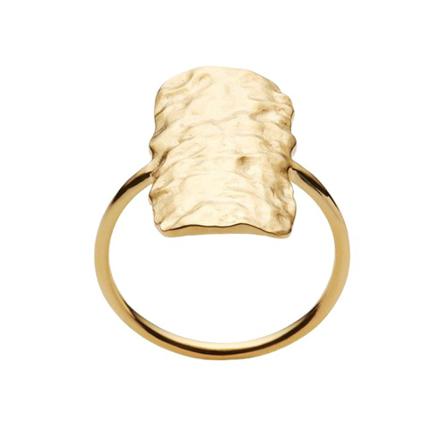 Maanesten 4302A Cuesta Ring Gul, Dame Ringe, Størrelse: ONE Size