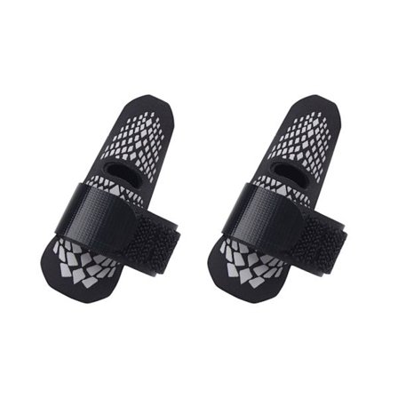 Fleksible treningsfingerbeskyttere Par Fukttransporterende teknologi for aktive øvelser