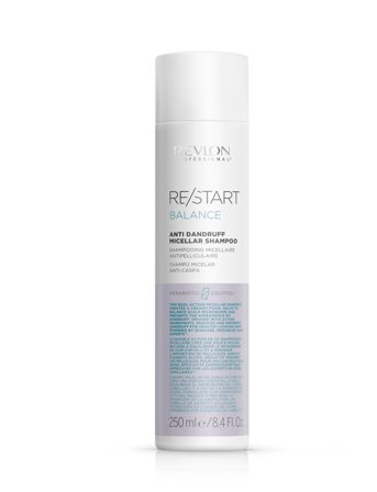 Revlon Professional Restart Balance Anti-Dandruff Micellar Shampoo - Nude - 250ML
