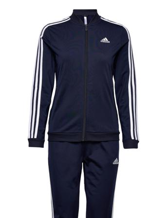 Essentials 3-Stripes Tracksuit Sweatshirts & Hoodies Tracksuits - SETS Navy Adidas Performance