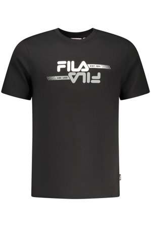 Fila T-shirt Maniche Corte Uomo Nero