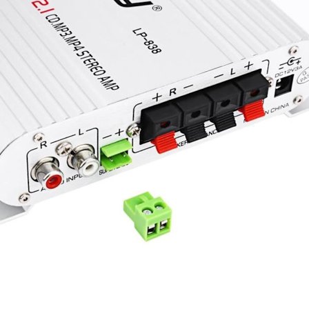 (Hvit) Tilgjengelig lyd fra subwoofere i bilkanal