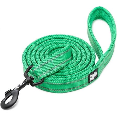 WINHYEPET True Love Hundesnor Reflekterende Nylon Komfortabelt Håndtag Føring Hvalpetræning Gåreb Nem Kontrol Anvendelig til Alle Racer Længde 110 TL