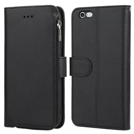 TG iPhone SE 2020 - Veldesignet Lommebokveske Svart
