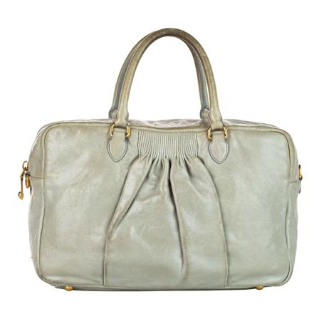 Miu Miu Pre-owned - Vintage Väskor - Grå - Dam - Storlek: One Size, Dam, Storlek: ONE SIZE