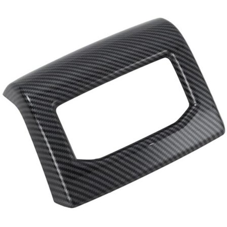 Til ID.4X ID.4 ID4 2021 2022 ABS Fiber Bil Bagerste Aircondition Udluftningsudløb Vent Cover Trim Ramme Klistermærke Tilbehør