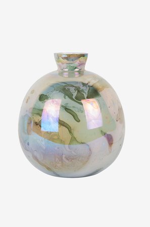 Present Time - Vas Melange Bottle - Grön - Krukor & vaser - Från Homeroom