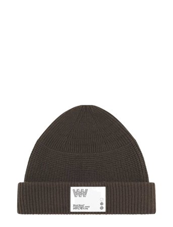 Wwmilo Beanie 25195 Brown WOOD WOOD