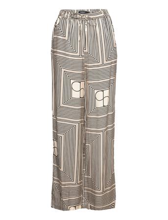 Slkimaya Pants Patterned Soaked In Luxury