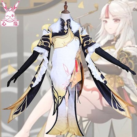 Anime Genshin Impact Cos Anime Kostym, Genshin Impact Liyue Festklänning Cosplay Kostym Carnival Cos et Game Fans Presents