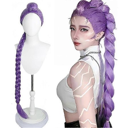 Demon Hunters Kostyme Rumi Parykk Realistisk Anime Cosplay Parykk For Cosplay-arrangementer -[D]