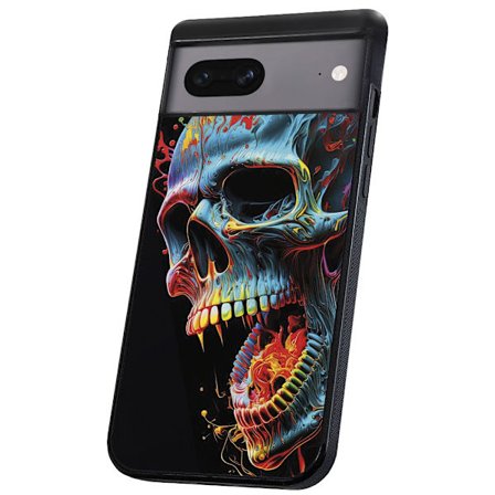 Google Pixel 7 - Skal/Mobilskal Skull
