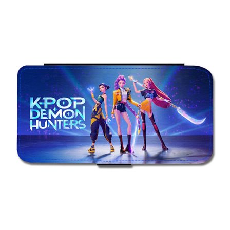 KPop Demon Hunters HUNTR/X iPhone 12/iPhone 12 Pro Flip Mobilfodral