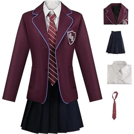 Roald Dahl Matilda den musikaliska Cosplay-kostymen för kvinnor, flickor Kid-120