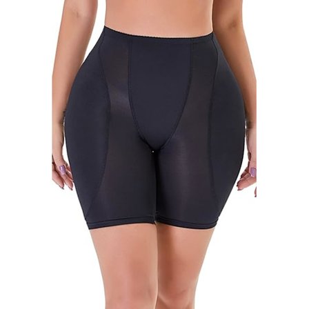 Naisten saumattomat muotoiluhousut, irrotettava pehmuste, lantiota kohottavat alushousut