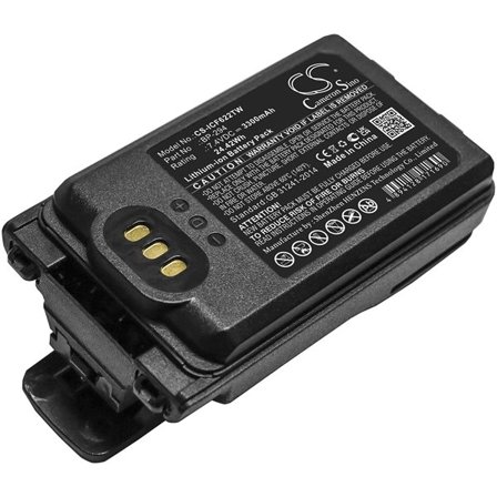 Batteri til tovejsradio til Icom IC-F52D, IC-F62D, IC-M85