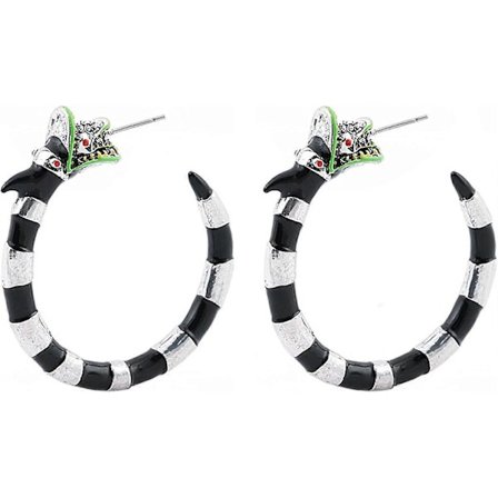 Øreringe til kvinder, Øreringe Slange Øreringe Juice Øreringe D Øreringe Mærkelige Sjove Smykker til Piger Mænd Kostume Tilbehør (FMY)