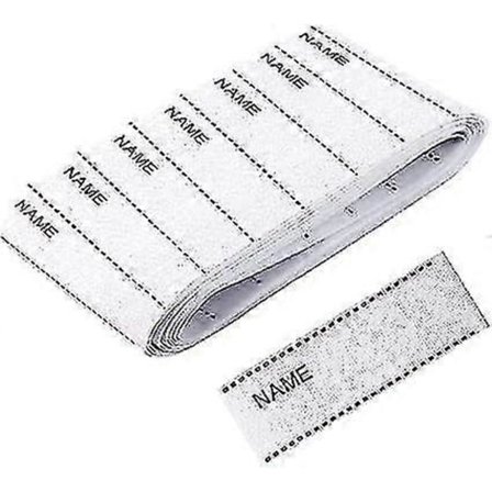 200 stk Navnelapper med Penn, Stryke-på Navnelapper for Klær Vaskbare Navnelapper Navnelapper for Klær Navnelapper