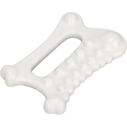 1 st (Vit) Ansiktsmassagebräda i Keramik för att Reducera Fett och Skrapa Ansiktet