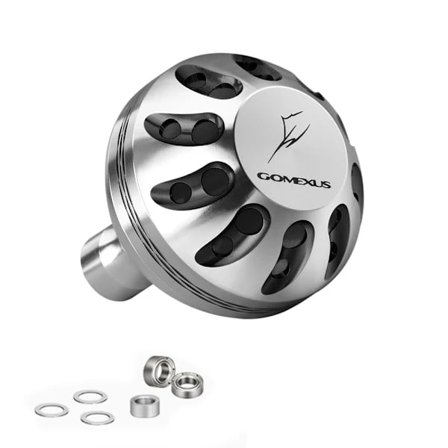 GOMEXUS Power Knob Kompatibel med Shimano Stella Direkte Spinnende Hjul Håndtagsudskiftning 38mm
