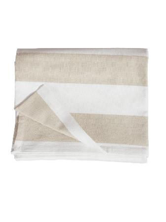 Svanefors Louise Duk Bordstextil Beige 145x250 cm