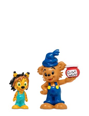 Bamse & Lova Figurset Patterned Micki Leksaker
