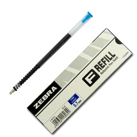 Zebra F Refill 0,7 Blue