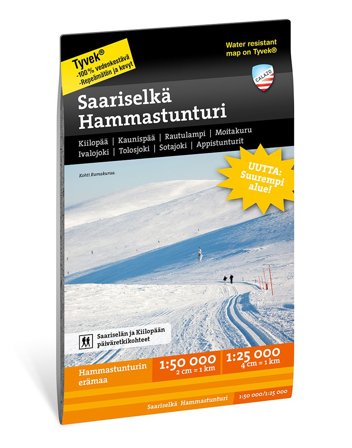 Calazo Saariselkä & Hammastunturi 1:25 000/1:50 000