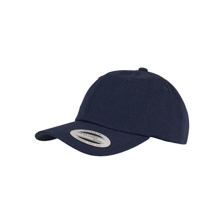 Flexfit Unisex Adult Yupoong Bomullstwill Låg Profil Baseball Navy One Size