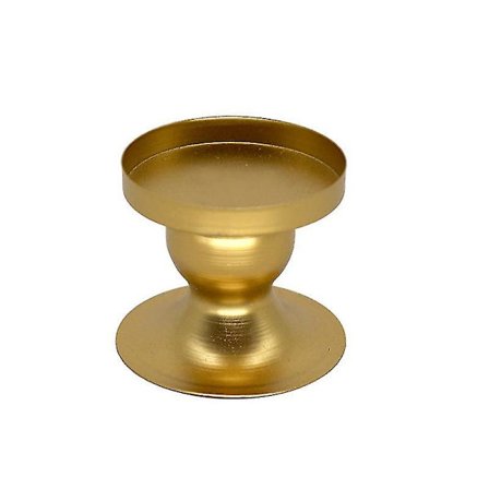 Sæt med Lysestager i Guld - Votivlysestager - Vintage Messing Lysestager