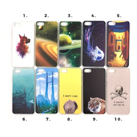 Skal med motiv iPhone 7/8