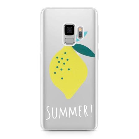 Usync Samsung Galaxy S9 Skal - Design Case Summer Lemon Transparent