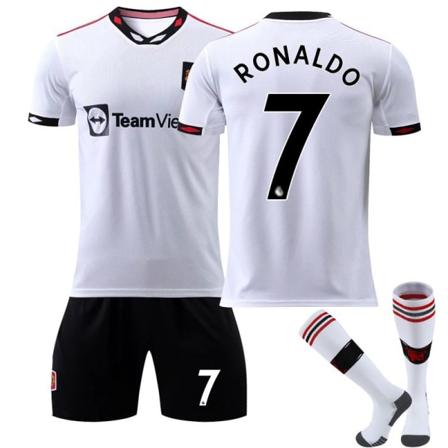 22-23 Manchester United borta Red Devils NO.7 Ronaldotröja 28