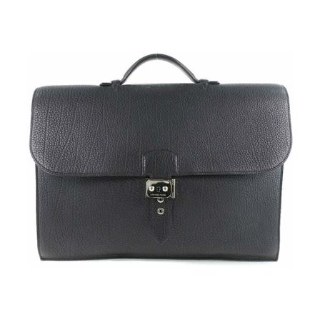 Hermès Vintage Pre-owned Taske Sort, Herre Vintage Tasker, Størrelse: ONE Size