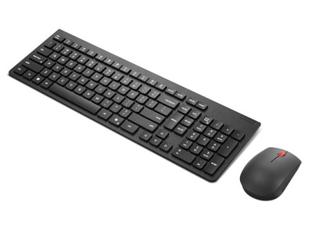 Lenovo 4X31R64467 Tastatur Maus enthalten Universal RF Wireless Deutsch Schwarz