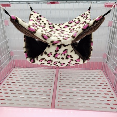 Hängmatta för råttor, hängande säng för marsvin med 3 lager för iller chinc