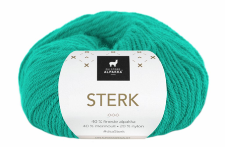 Du Store Alpakka Garn Sterk Tropisk-Blå 919, 50g
