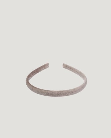 Dark Department Velvet Hair Band Thin Beige Accessoires Fille - Kids Brand Store