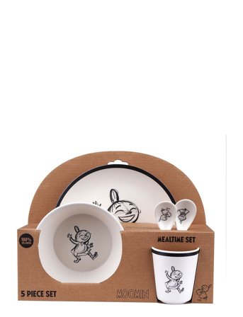 MUMIN Moomin Little My Tableware 5 Pcs Set - Pink - ONE SIZE