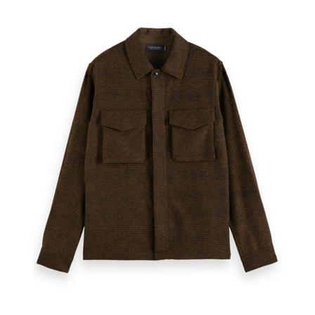 Scotch & Soda, Jacket Bruin, Heren, Maat:M