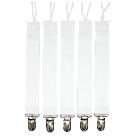 Tekstil Clip-on Mad Grade Sublimering Blank Universal Baby Med Clip, 30stk