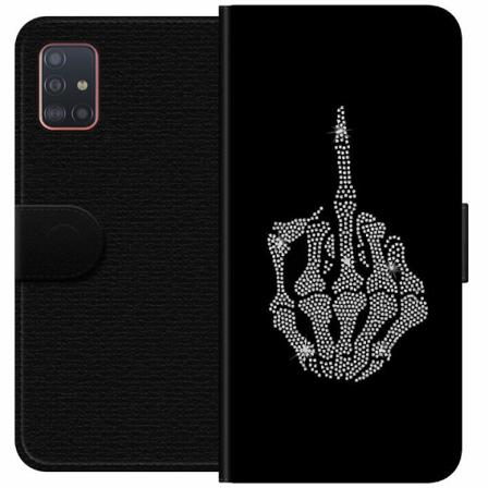 Samsung Galaxy A51 Plånboksfodral Fuck You Bling