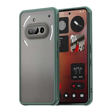 Fan Dun Serien TPU Hybrid PC Frostat Telefonfodral - WELLNGS