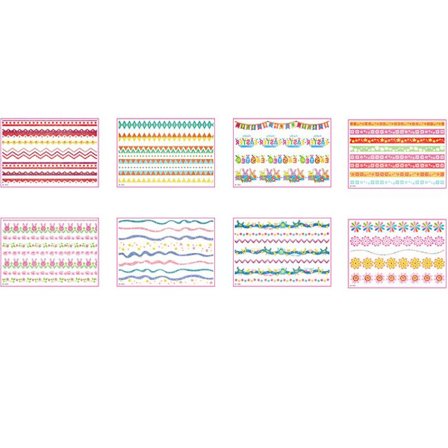 8 Arkkia Tarrasarja - Juhlava & Hauska Väliaikainen Tatuointi