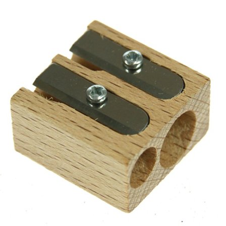 Double sharpener wood