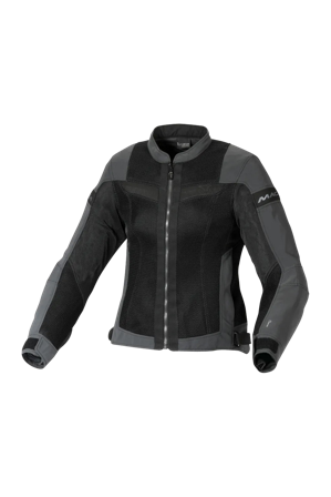 Chaqueta de Moto Mujer Macna Velotura Night Eye Negro/Ojo Nocturno L